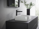 Смеситель для раковины Hansgrohe Talis E 71716670 черный матовый
