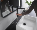 Смеситель для раковины Hansgrohe Talis E 71716670 черный матовый