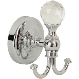 Крючок Migliore Amerida 16582 Хром с кристаллом Swarovski