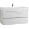 Тумба под раковину Cezares Molveno 46 80 MOLVENO 46-80-2C-SO-LB подвесная