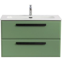 Тумба под раковину Cezares Eco-Cer-N 80 ECO-CER-N-800-2C-SO-PS-P подвесная