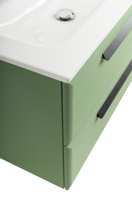 Тумба под раковину Cezares Eco-Cer-N 80 ECO-CER-N-800-2C-SO-PS-P подвесная