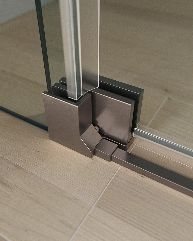 Душевая дверь Cezares Slider 90 SLIDER-B-1-80/90-C-GM