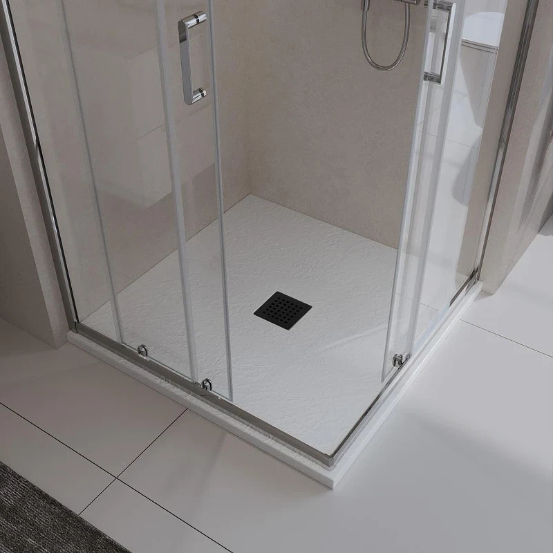 Душевой поддон из искусственного камня BelBagno Uno 90x90 TRAY-MR-UNO-A-90-35-W-NO