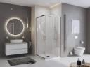 Душевой поддон из искусственного камня BelBagno Uno 90x90 TRAY-MR-UNO-A-90-35-W-NO
