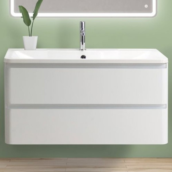 Тумба под раковину BelBagno ALBANO-900-2C-SO-BL подвесная