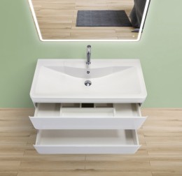 Тумба под раковину BelBagno ALBANO-900-2C-SO-BL подвесная