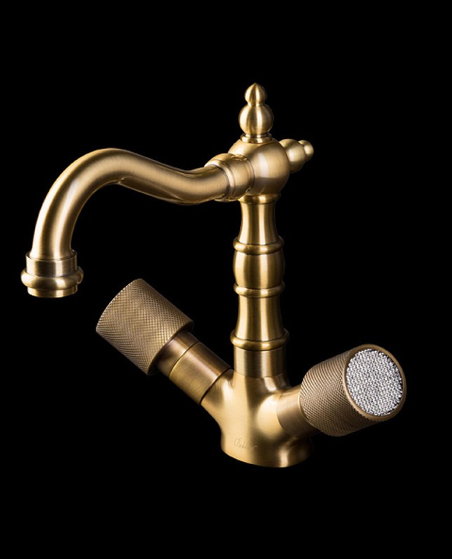 Смеситель для раковины Boheme Royal Cristal 312-Royal/CRST