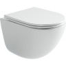 Унитаз Ceramicanova Vogue CN4008T подвесной Белый с сиденьем Микролифт