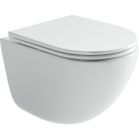 Унитаз Ceramicanova Vogue CN4008T подвесной Белый с сиденьем Микролифт