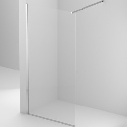 Душевая перегородка BelBagno Kraft 110 KRAFT-L-1-110-C-Cr