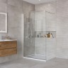 Душевая перегородка BelBagno Kraft 110 KRAFT-L-1-110-C-Cr