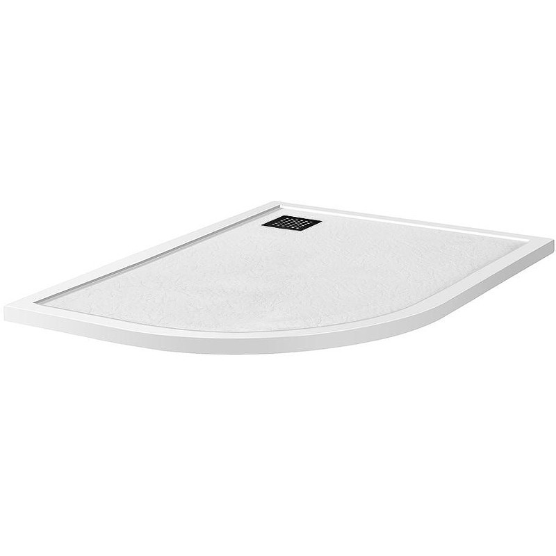 Душевой поддон из искусственного камня BelBagno Uno 120x80 R TRAY-MR-UNO-RH-120/80-550-35-W-R-NO