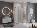 Душевой поддон из искусственного камня BelBagno Uno 120x80 R TRAY-MR-UNO-RH-120/80-550-35-W-R-NO