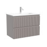 Тумба под раковину Sancos Snob R 70 SNR70/39SM подвесная цвет Doha Soft