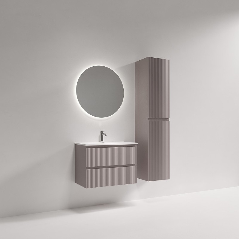 Тумба под раковину Sancos Snob R 70 SNR70/39SM подвесная цвет Doha Soft