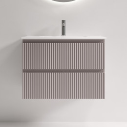 Тумба под раковину Sancos Snob R 70 SNR70/39SM подвесная цвет Doha Soft
