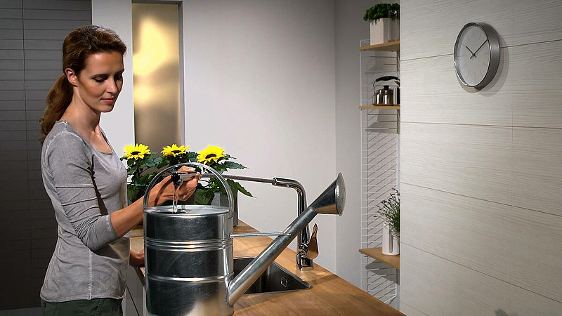 Смеситель для кухни Hansgrohe Metris 14821000 Хром