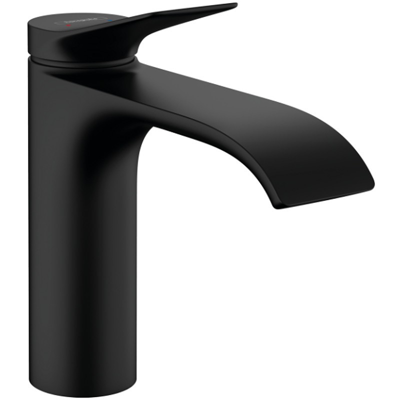Смеситель для раковины Hansgrohe Vivenis 75022670 черный матовый