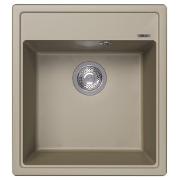 Кухонная мойка Abber Quarz 46 AQ2901S цвет Песочный