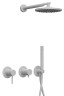 Душевая система Remer X Style X96S02OBO цвет Белый матовый