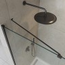 Душевая перегородка Cezares Liberta 140 LIBERTA-L-1-TB-140-C-NERO