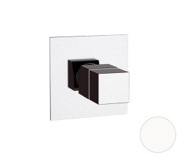 Смеситель для душа Remer Q-Elegance QT30BO с термостатом цвет Белый матовый