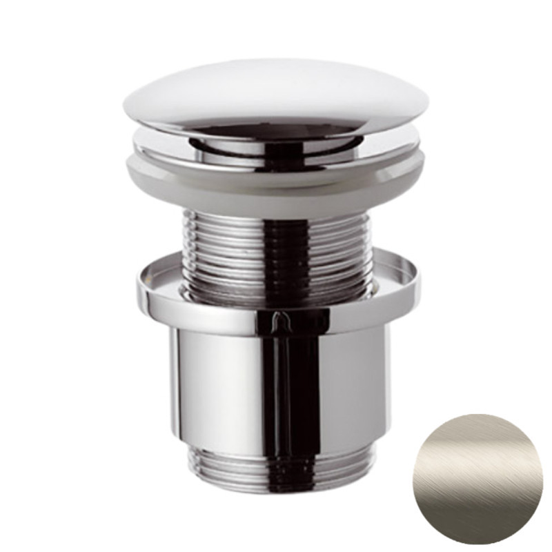 донный клапан Remer 904CC2114XV click-clack цвет Сталь