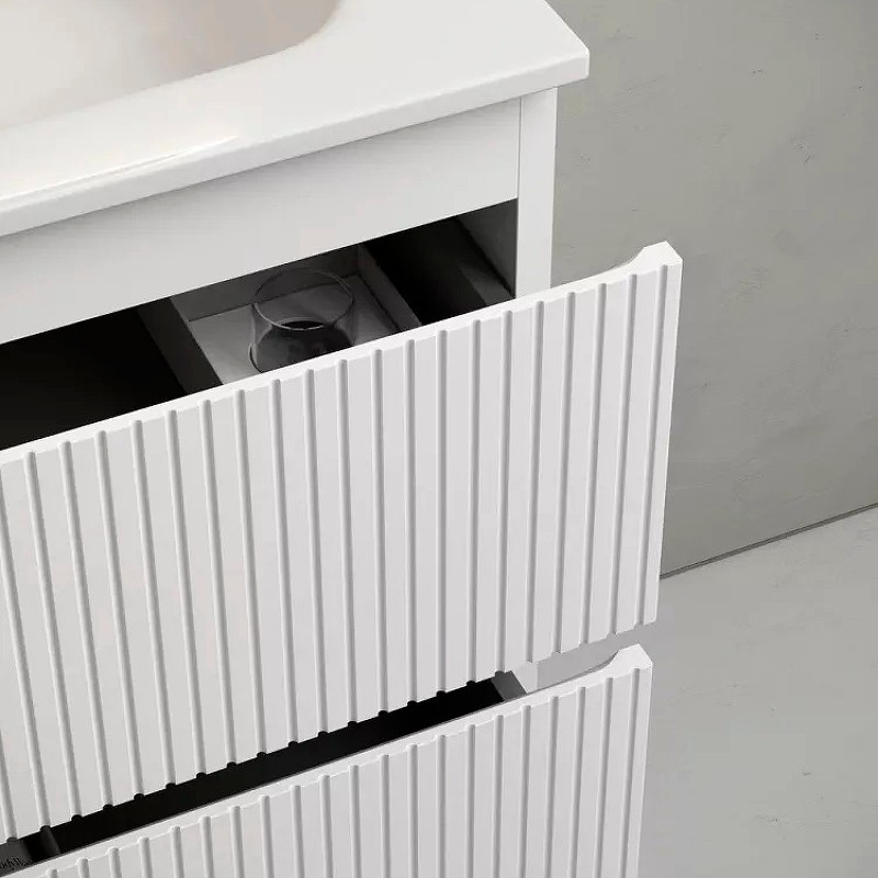 Тумба под раковину Sancos Snob T 100 L SNT100LW подвесная Bianco