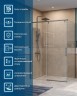 Душевой уголок BelBagno Soft Close-1 140x90 SOFT_CLOSE-1-AH-1-140/90-C-GM