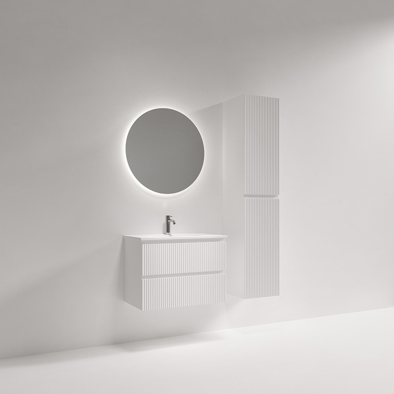 Тумба под раковину Sancos Snob R 70 SNR70/39W подвесная цвет Bianco
