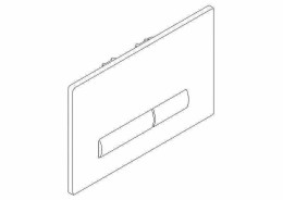 Клавиша смыва BelBagno Genova BB018-GV-BIANCO