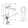 Смеситель для раковины Hansgrohe Vivenis 75022700