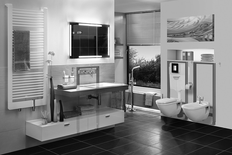 Комплект унитаза Villeroy&Boch O Novo 5660H101 с инсталляцией Grohe Rapid SL 38775001 с сиденьем Микролифт и клавишей смыва Хром