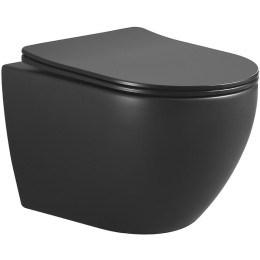 Унитаз биде Boheme Nero 961-SET-2-B подвесной