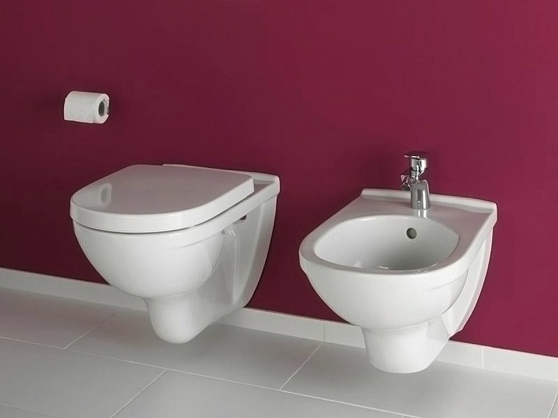 Комплект унитаза Villeroy&Boch O Novo 5660H101 с инсталляцией Berges Novum D5 040235 с сиденьем Микролифт и Черной матовой клавишей смыва
