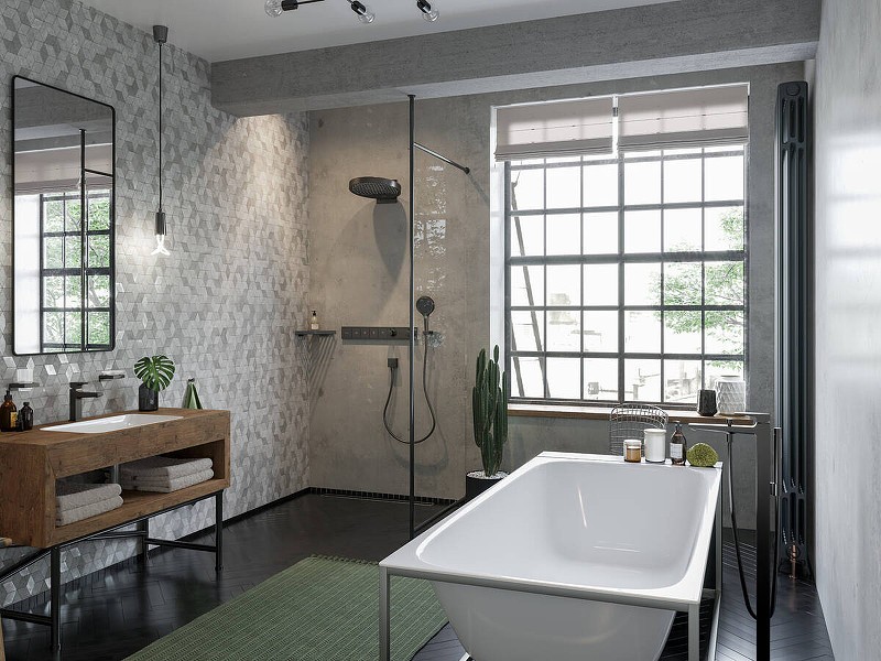 Крючок Hansgrohe AddStoris 41742670 черный матовый