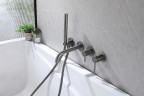 Смеситель для ванны Abber Wasser Kreis AF8130NG Никель