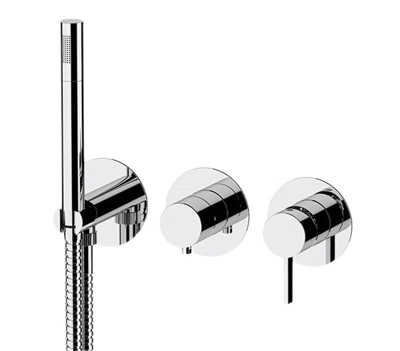 Смеситель для душа Remer Metrica MC97D2P цвет Хром