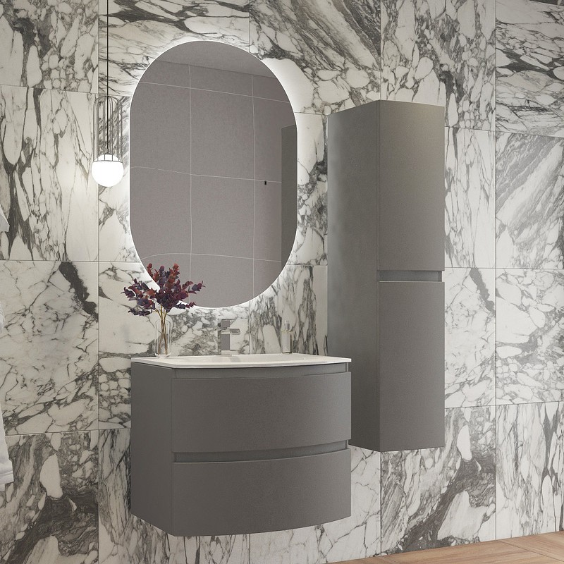 Зеркало Cezares Vague 100 CZR-SPC-VAGUE-1000-700-MOV с подсветкой