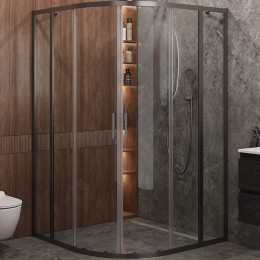 Душевой уголок Cezares Molveno 110x110 MOLVENO-R-22-90+20-C-GM-IV