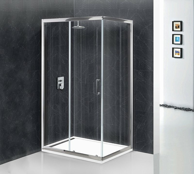 Душевой уголок BelBagno Uno 120х100 UNO-AH-1-120/100-C-Cr