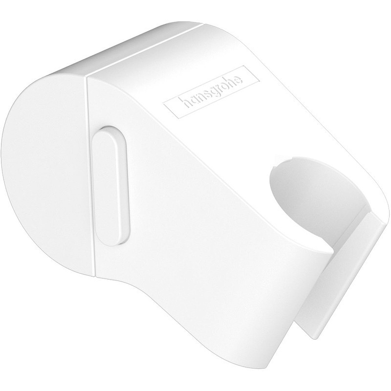 Держатель ручного душа Hansgrohe WallStoris 27917700 белый матовый