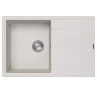 Кухонная мойка Abber Quarz 78 AQ2904W цвет Белый