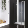 Душевая дверь Cezares Bergamo 175 L BERGAMO-W-B-13-80+60/40-C-Cr-L