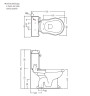 Унитаз-компакт Migliore Bella 30317 цвет Белый с бачком с ручкой Хром без сиденья