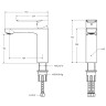 Смеситель для раковины Cezares Stylus STYLUS-LS-NOP