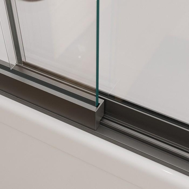 Шторка на ванну Cezares Slider 90 SLIDER-FIX-VF-11-90/150-C-GM