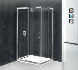 Душевой уголок BelBagno Uno 100х90 UNO-AH-1-100/90-C-Cr