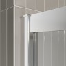 Душевая дверь BelBagno Luce 140 LUCE-BF-2-140-C-Cr